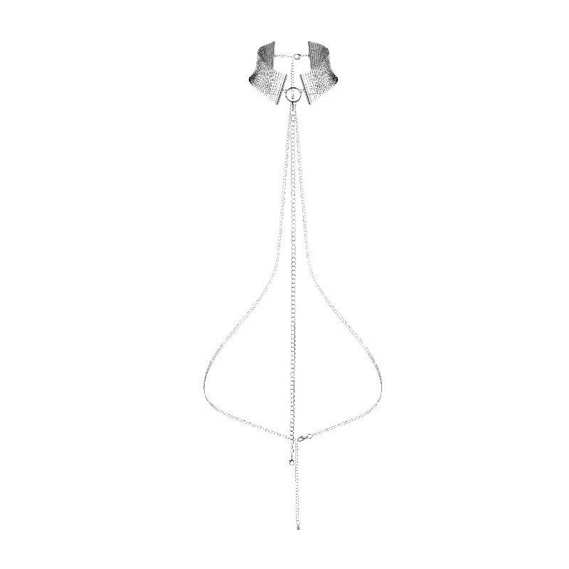 Bijoux - Désir Métallique Collier Métallisé Argent